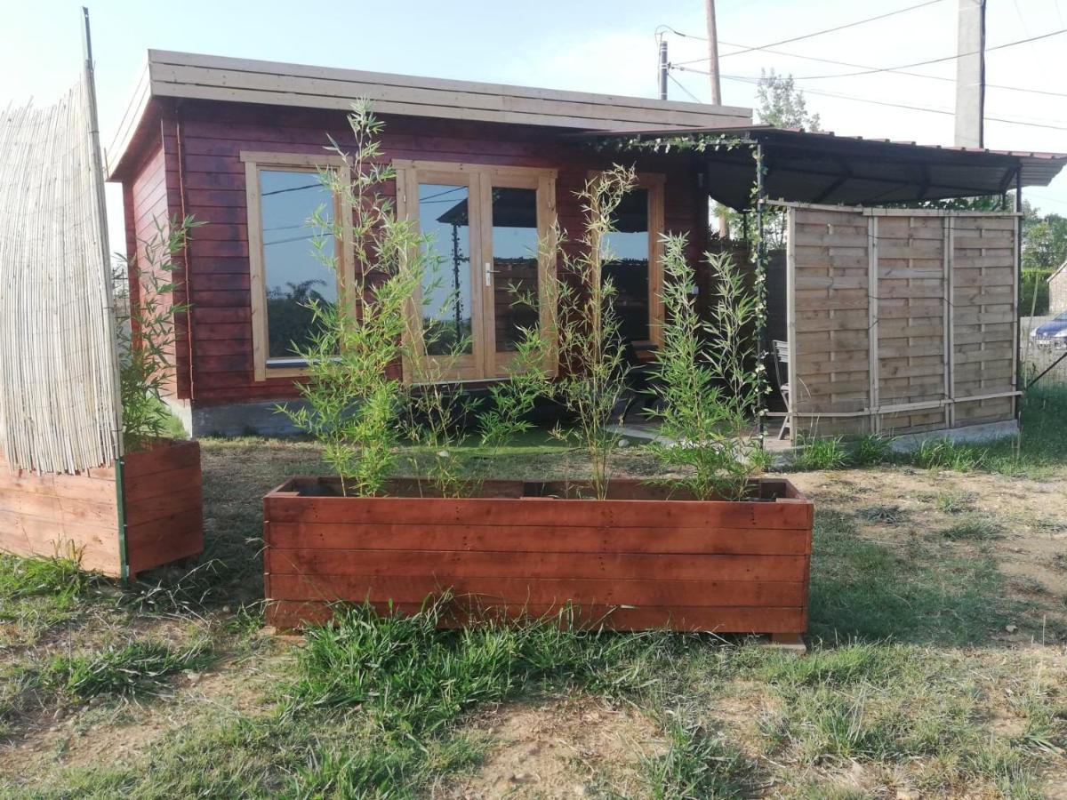 Charmant Chalet Pour 2 Personnes Spa Prive Massillargues-Attuech Exterior foto