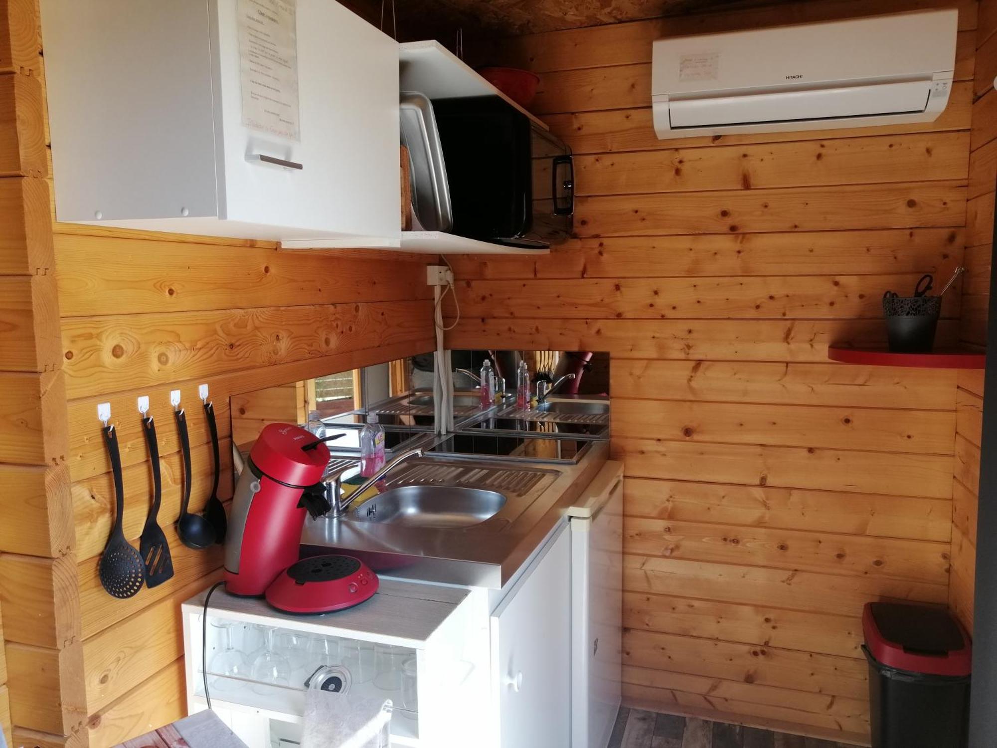 Charmant Chalet Pour 2 Personnes Spa Prive Massillargues-Attuech Exterior foto